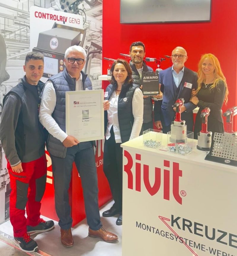 Best Award 2025 di Blechexpo per Rivit