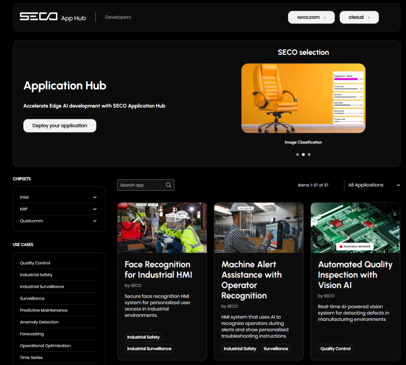 SECO amplia l’ecosistema edge AI con nuove soluzioni per vending, riconoscimento emozioni e analisi acustica industriale