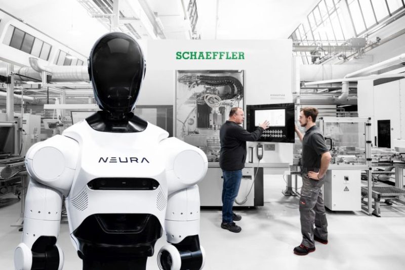 Attuatori per robot umanoidi: nuova collaborazione Schaeffler – Neura Robotics