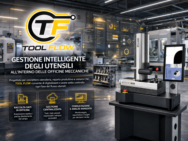 Controllo totale del flusso utensili: la svolta digitale in officina