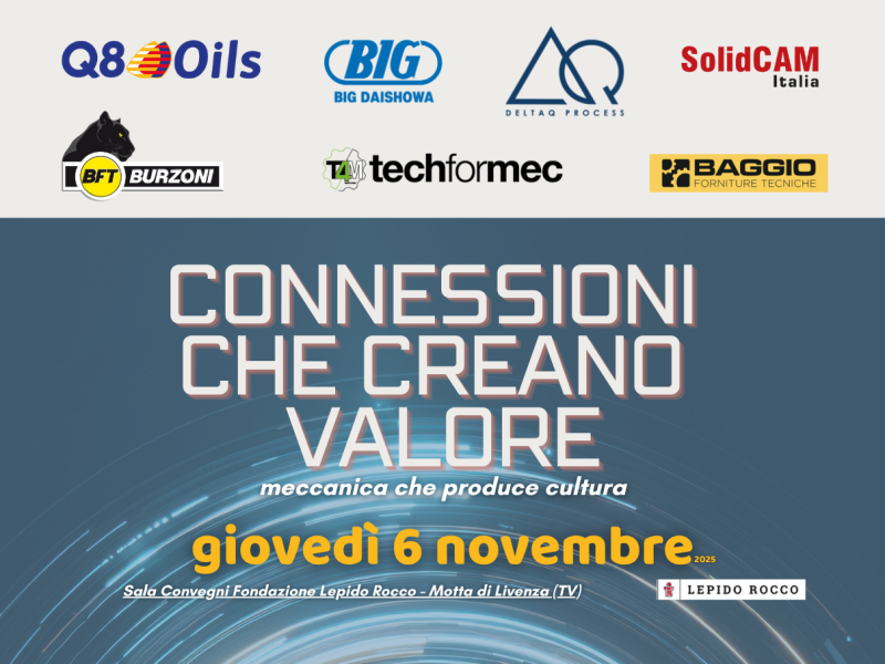 BFT Burzoni al convegno “Connessioni che creano valore” il 6 novembre