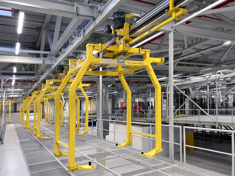 Dürr, tecnologie all’avanguardia nello stabilimento per veicoli elettrici