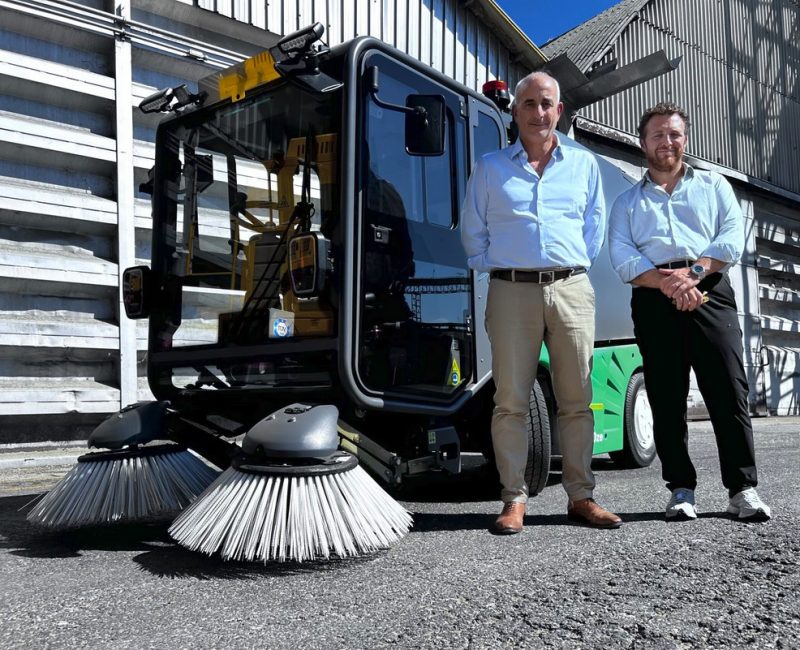Da GreenForce la prima spazzatrice elettrica al mondo