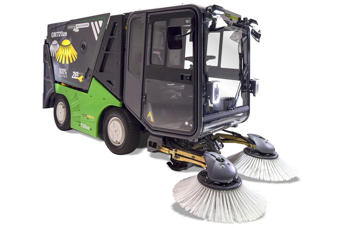Da GreenForce la prima spazzatrice elettrica al mondo 