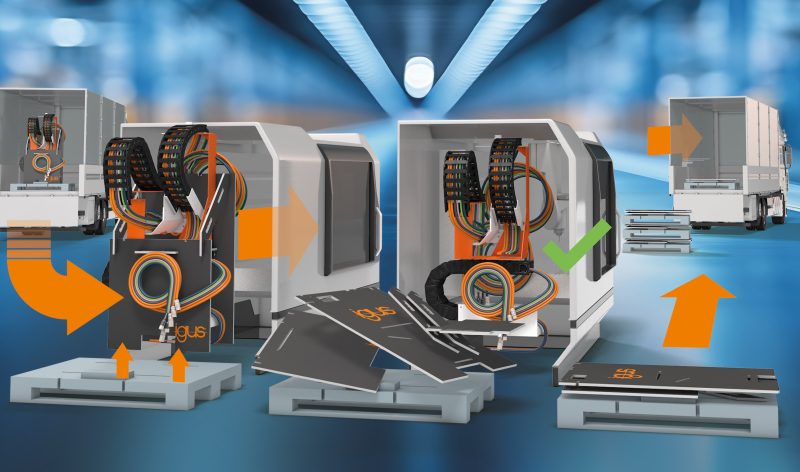 EMO 2025 con anteprima del nuovo telaio eco-rack di igus