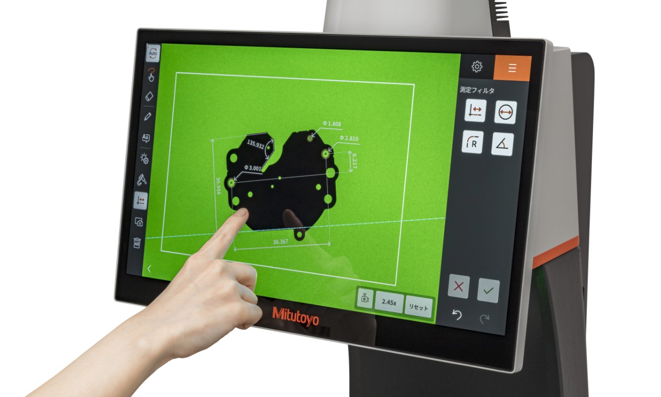 Sistema di visione intelligente per misure rapide e intuitive