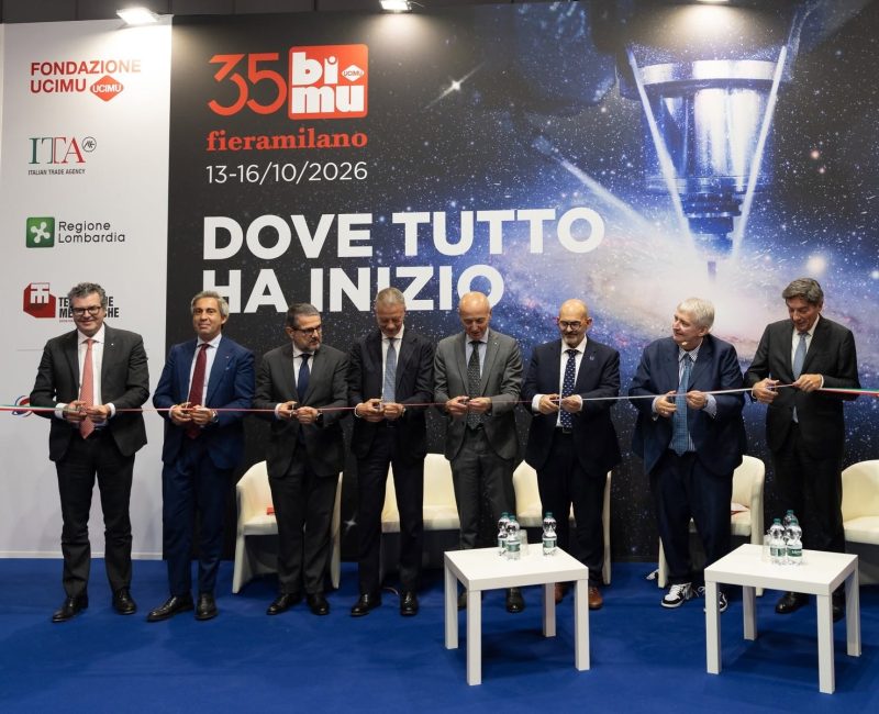 Macchine utensili, terzo trimestre 2026 con ordini in crescita