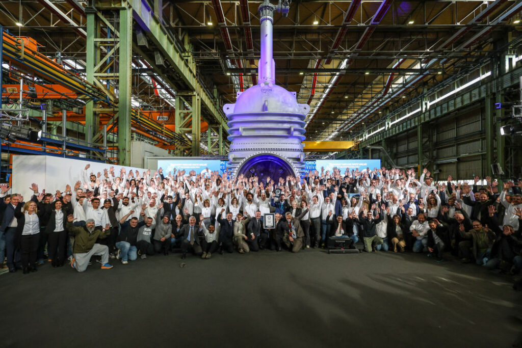 Orion Valves, record mondiale della valvola più grande di sempre