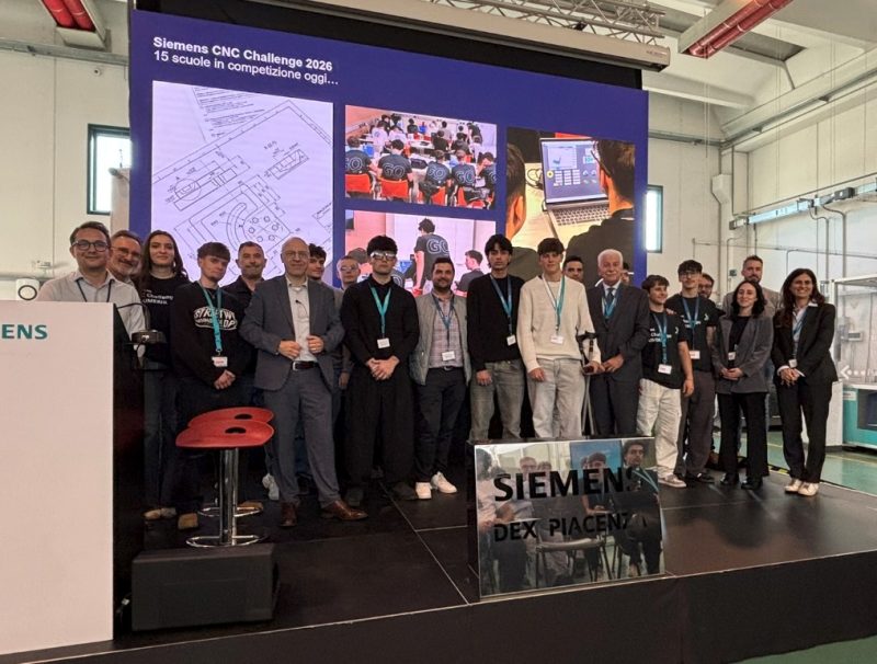 Siemens CNC Challenge 2026, come unire industria e formazione