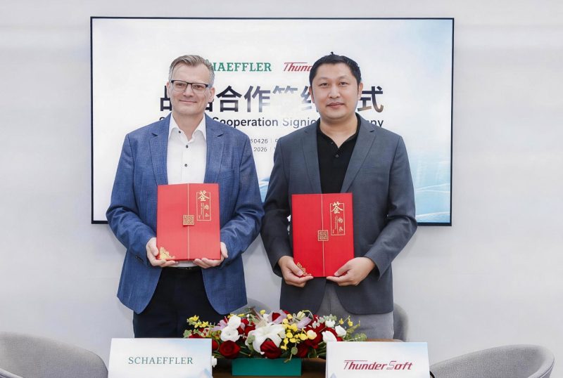 Schaeffler e ThunderSoft, partnership strategica