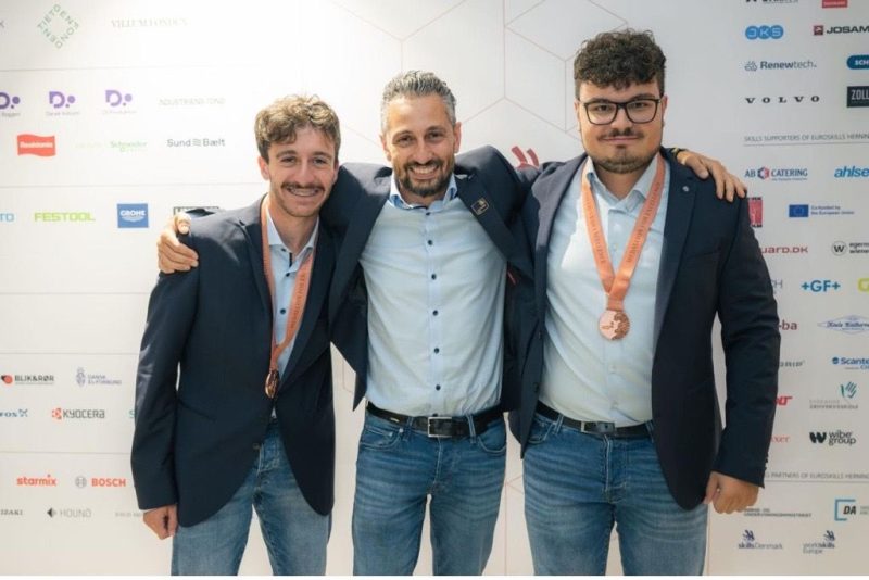 EuroSkills 2025, al Team Italia la Medaglia d’Eccellenza nella robotica