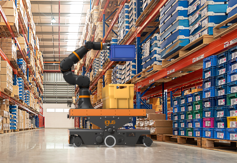 igus: i robot aiutano a lavorare senza stancarsi