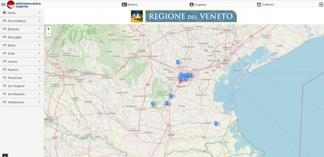 mappa controllo territorio